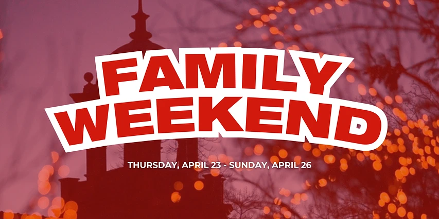 Logo for Family Weekend 2026