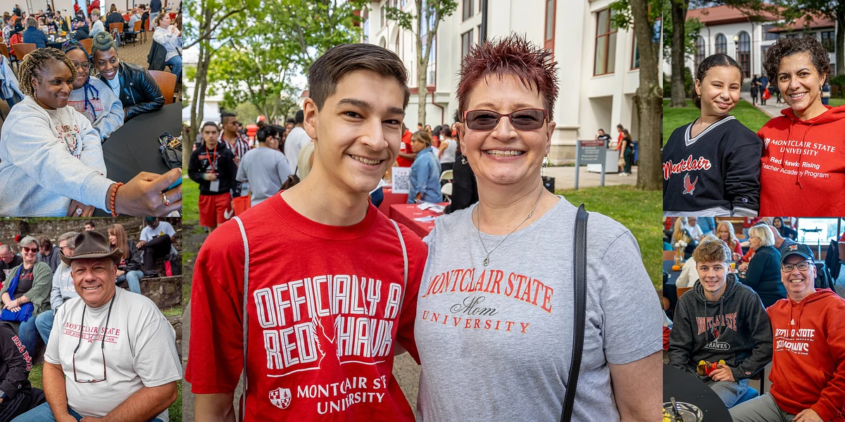 Five pictures of Parents of Montclair Students.